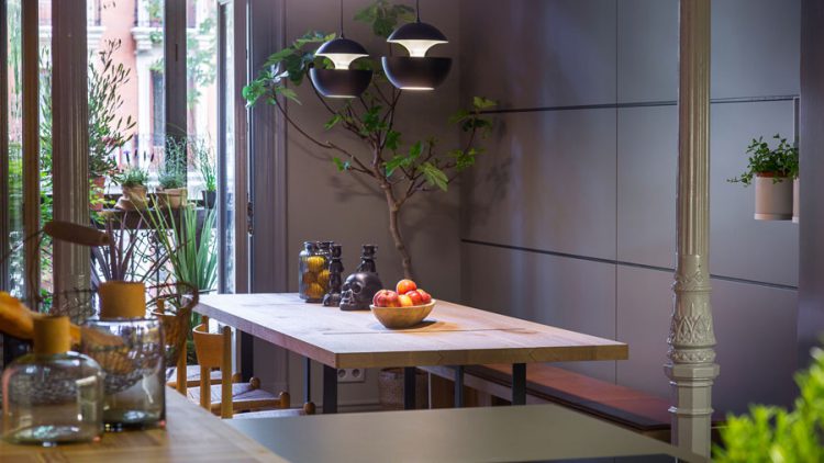 Mesas de comedor vistas en Casa Decor 2017