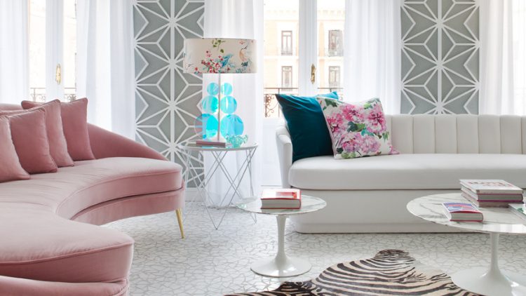 Salón-comedor de Miriam Alía en Casa Decor 2017