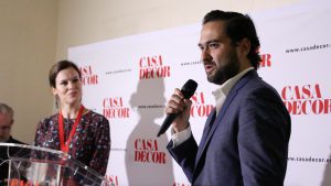 Roberto Perri, director general de la empresa The Corner Group, patrocinador de Casa Decor 2018, que ha cedido el edificio. 