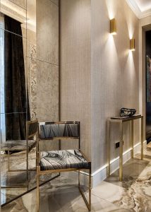 Pasillos y zonas de paso en Casa Decor 2018.