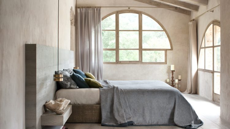 Tendencias en decoración de interiores: dormitorio de estilo mediterráneo