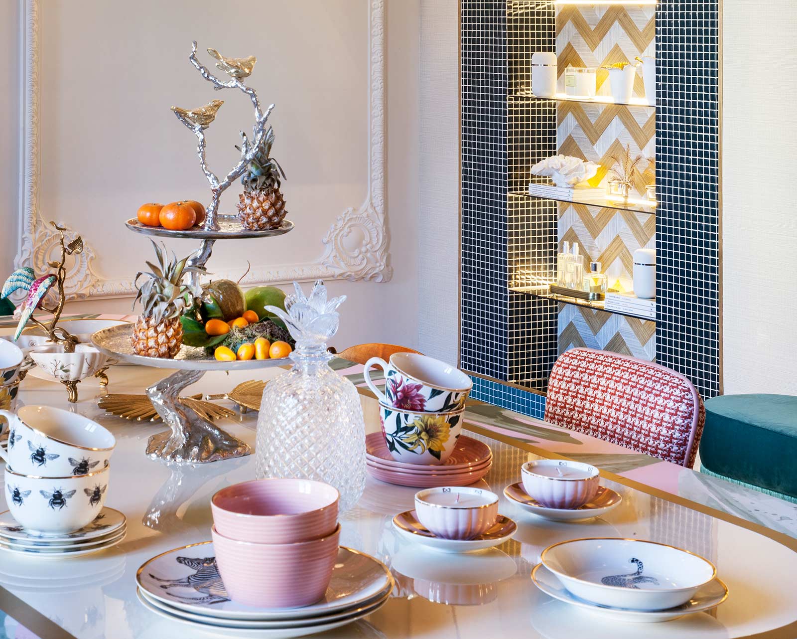 Comedor diseñado por Virginia Gasch en Casa Decor 2018