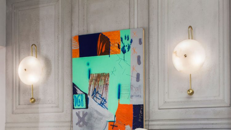 Apliques de luz para las paredes en Casa Decor 2019