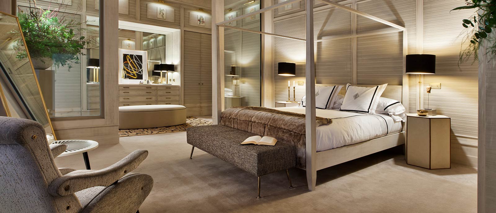 Dormitorio con vestidor – «Wood Dreams!!!»  Espacio Roman Windows & Doors
