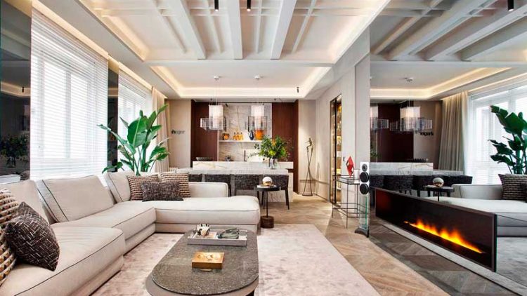 Techos con volumen en Casa Decor 2020