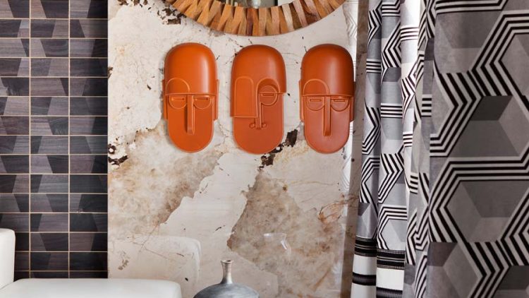 Paredes de piedras naturales y sinterizadas