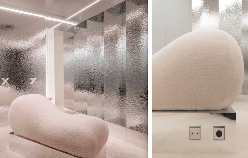 Cama espacial, diseñada por Wanna en Casa Decor 2020