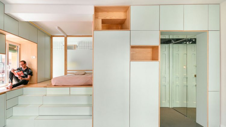Yojigen Poketto, reforma de un apartamento en Madrid por elii [oficina de arquitectura]