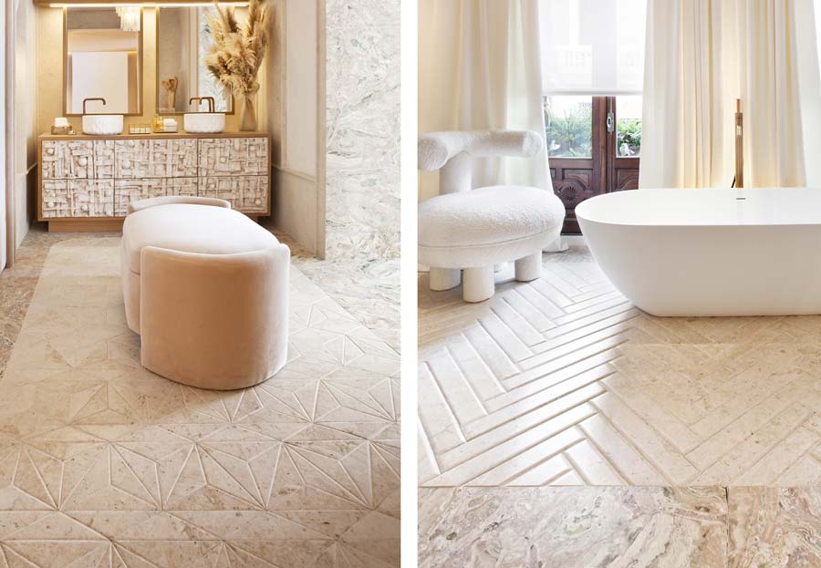 10 ideas vistas en Casa Decor para decorar los suelos con geometrías