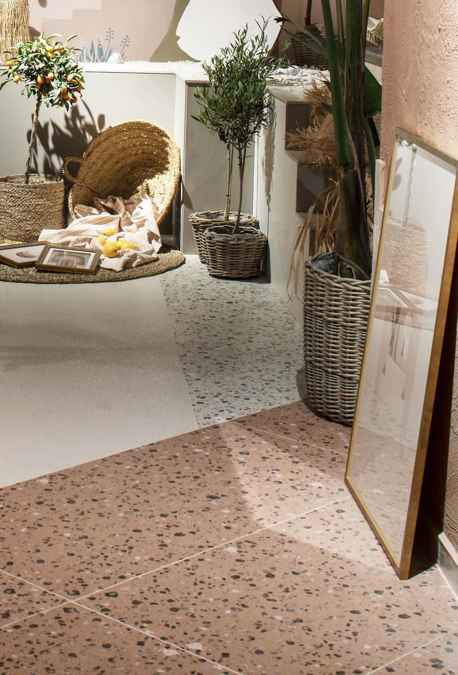 10 ideas vistas en Casa Decor para decorar los suelos con geometrías