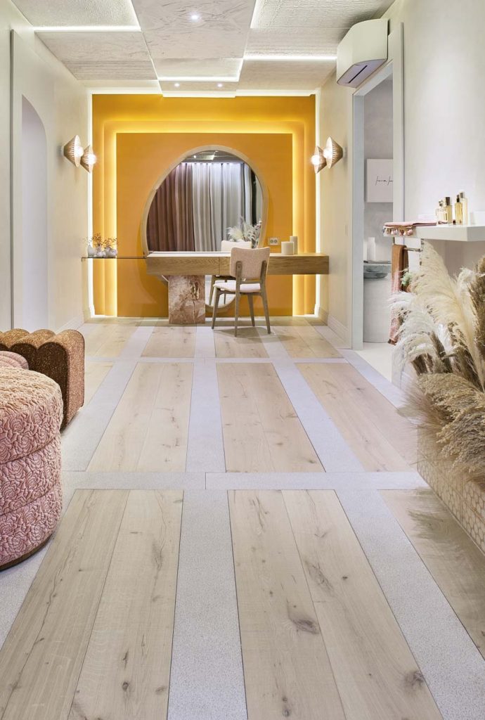 10 ideas vistas en Casa Decor para decorar los suelos con geometrías