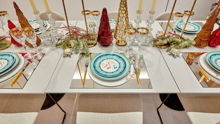 Ideas para decorar la mesa de Navidad