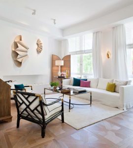 Salón diseñado por Beatriz Silveira