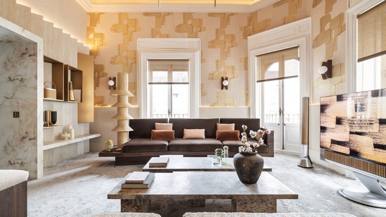 Los salones y salas de estar diseñados en Casa Decor 2024