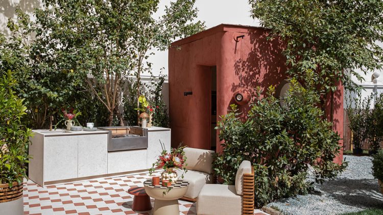 Cocina de exterior