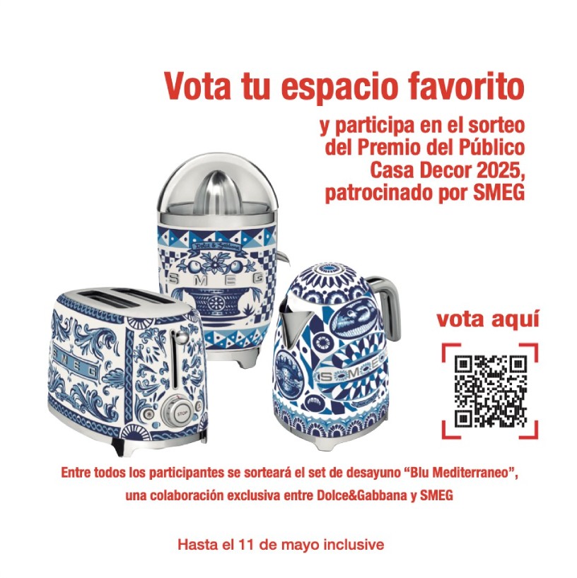 Vota tu Espacio favorito y ¡gana un set de electrodomésticos Smeg!