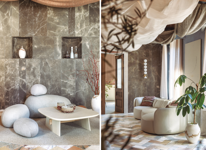 Espacio de interiorismo de inspiración mediterránea