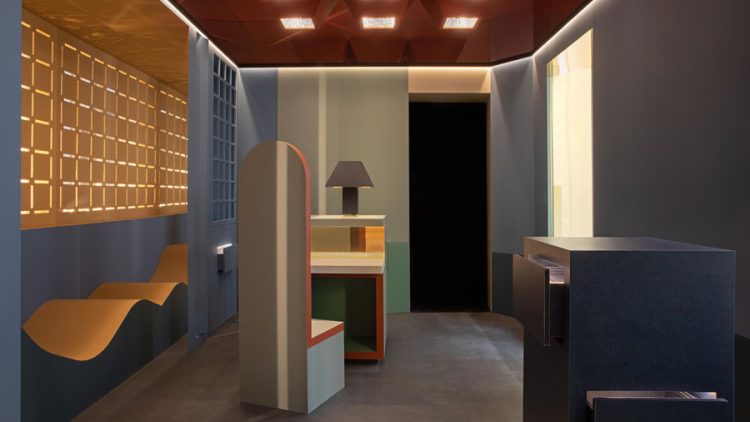 El proyecto «Gabinetto delle curiosità», diseñado por Mayice para FENIX, al detalle