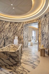 Bañera realizada en Sapienstone