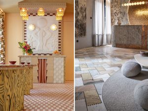 Combinar materiales nobles, una tendencia en suelos