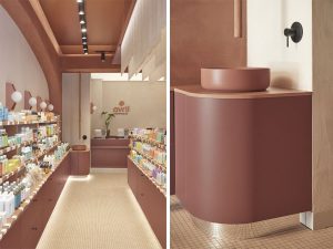 Diseño de interiores de boutique por Estudio Alegría