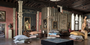 Una de las salas del recién reformado Museo Fortuny, en Venecia