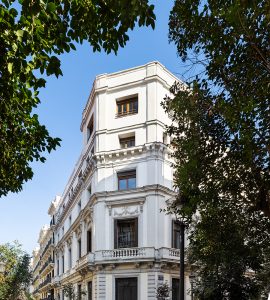 Vista exterior de la Casa Palacio del Marqués de los Vélez desde la calle, futura sede de Casa Decor 2026
