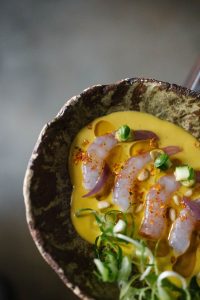 Propuesta gastronómica de Triciclo Catering con cocina de mercado, sabor y creatividad integrada en Casa Decor 2026