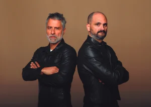 Retrato de dos miembros de Summumstudio, autores del espacio Manantial en Casa Decor 2026
