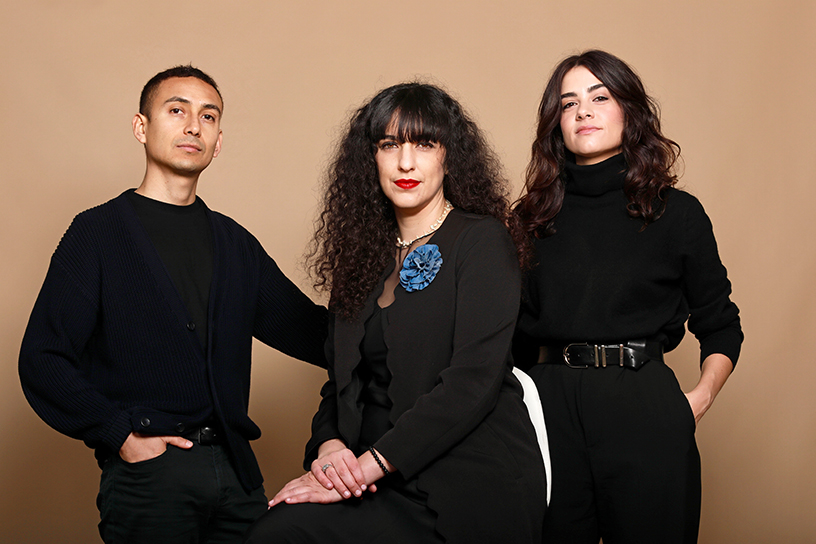 Equipo de U Interior Design liderado por Laura Huerta en Casa Decor 2026, responsables del diseño de un espacio de baño para la firma Jacob Delafon.