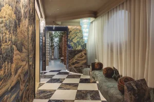 Espacio ESs Interiores. Estudio Sandra Antón – Lobby "Cobalto. The Lobby"