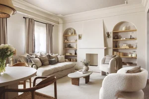 Cortinas de doble cara en el salón Habiter de Leroy Merlin en Casa Decor 2026