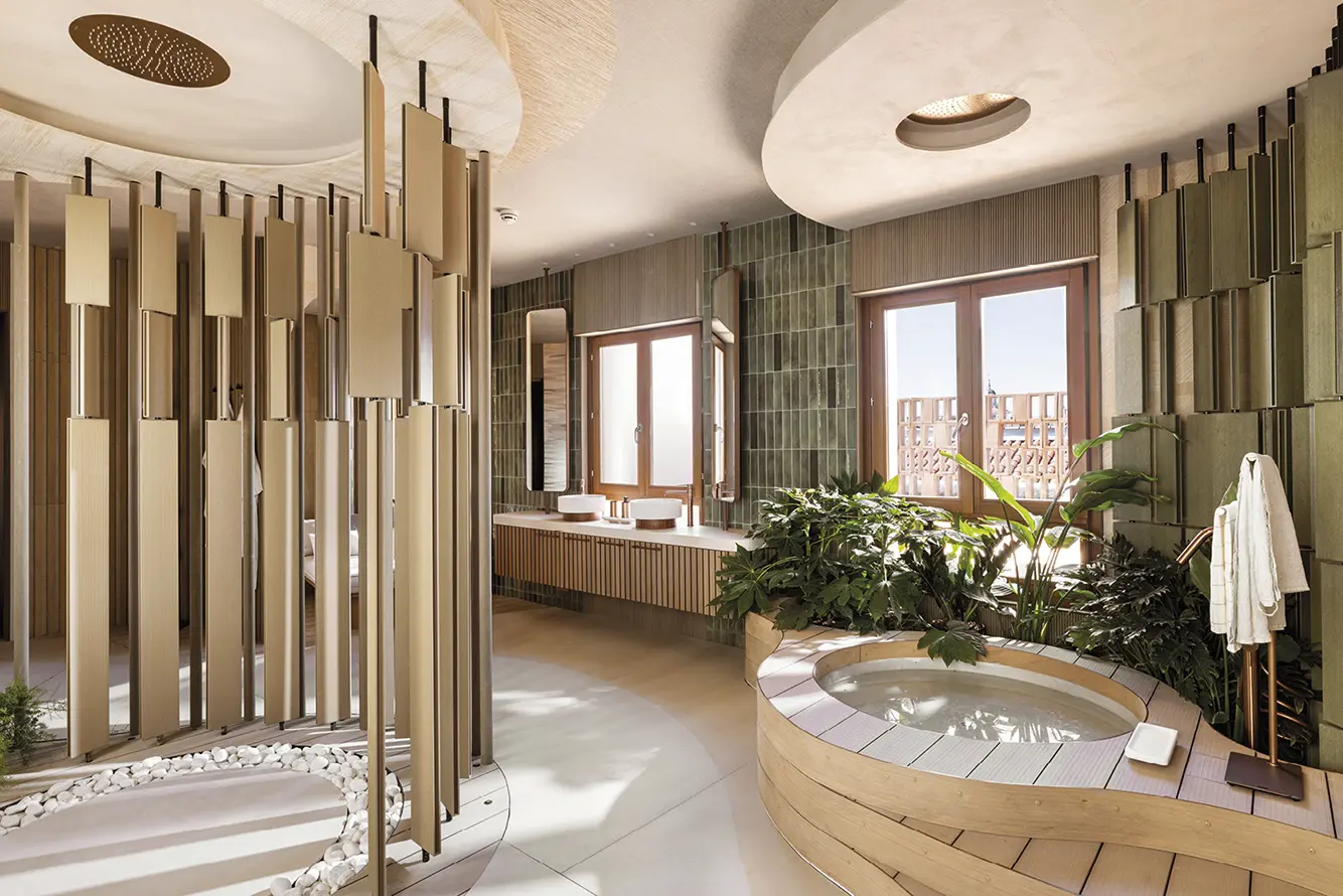 Espacio Tarimatec – Baño wellness «Estratos»