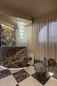 Espacio ESs Interiores. Estudio Sandra Antón – Lobby "Cobalto. The Lobby"