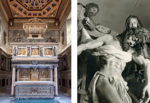 Sepulcro de San Juan de la Cruz y Sagrado Descendimiento realizados por Talleres Granda