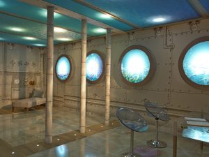 Espacio Inmersión diseñado por Alicia Fernández Izquierdo y Paloma Muñoz en Casa Decor Madrid 2007