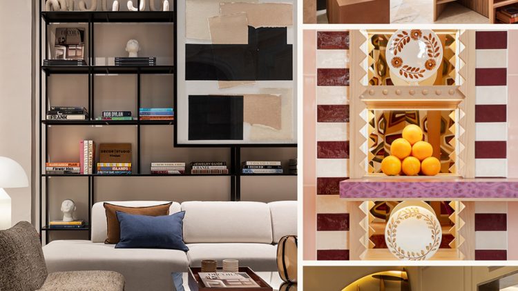 Librerías y estanterías que se diseñaron «ad hoc» para Casa Decor