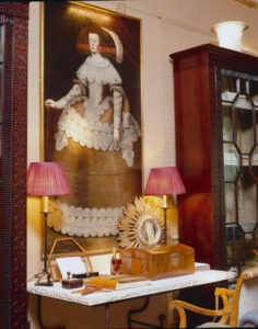 Sala biblioteca de Pascua Ortega en Casa Decor Madrid 1995