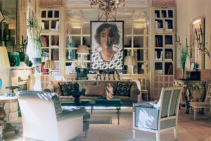 Salón diseñado por Pascua Ortega en Casa Decor Madrid 1998