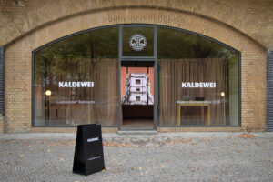 Fachada del Kaldewei Brand Space en Berlín, nueva ubicación del proyecto Fuerza Suave